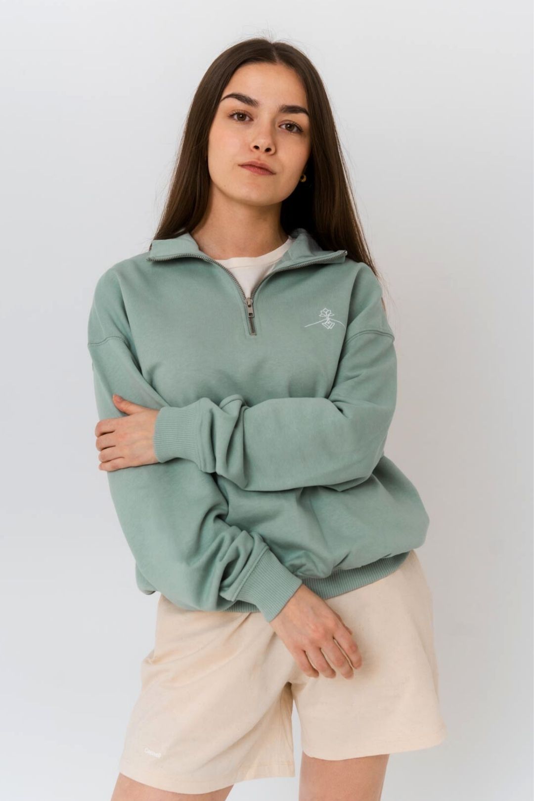 Sudadera 100% orgánica - Aloe