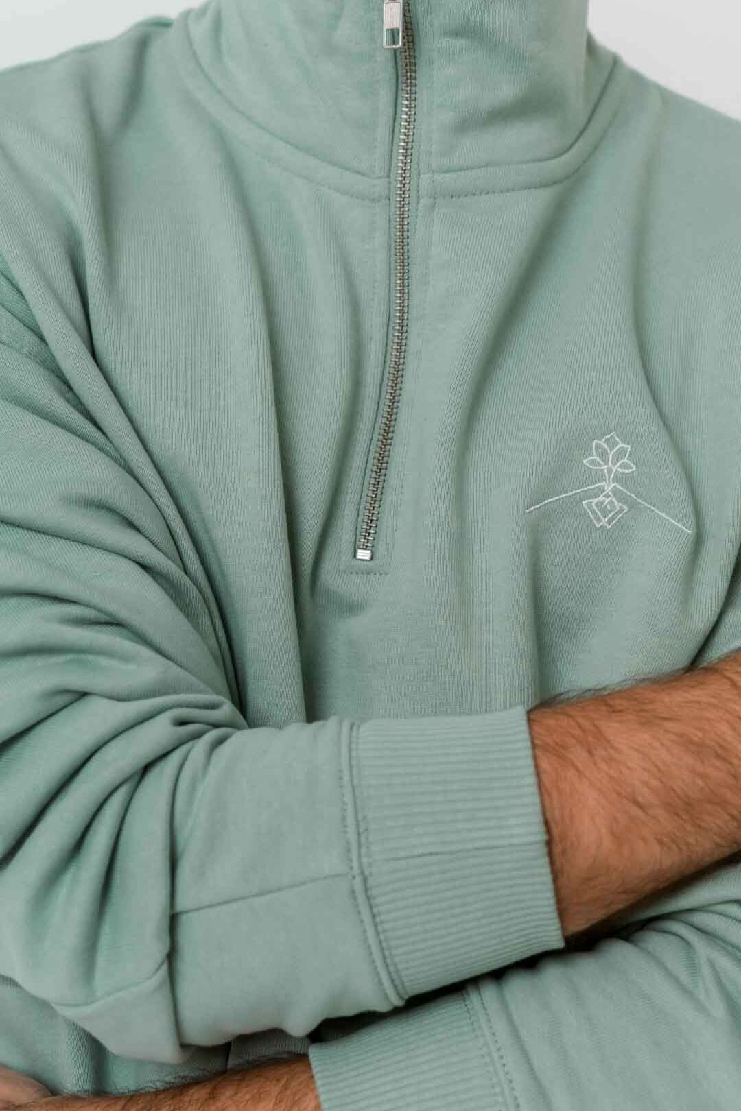 Sudadera 100% orgánica - Aloe