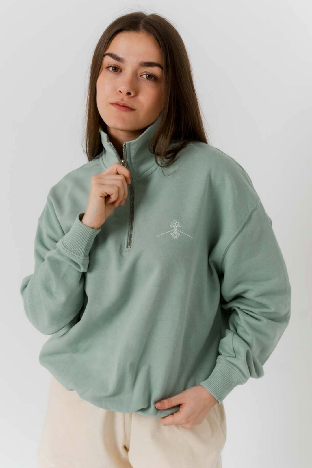Sudadera 100% orgánica - Aloe