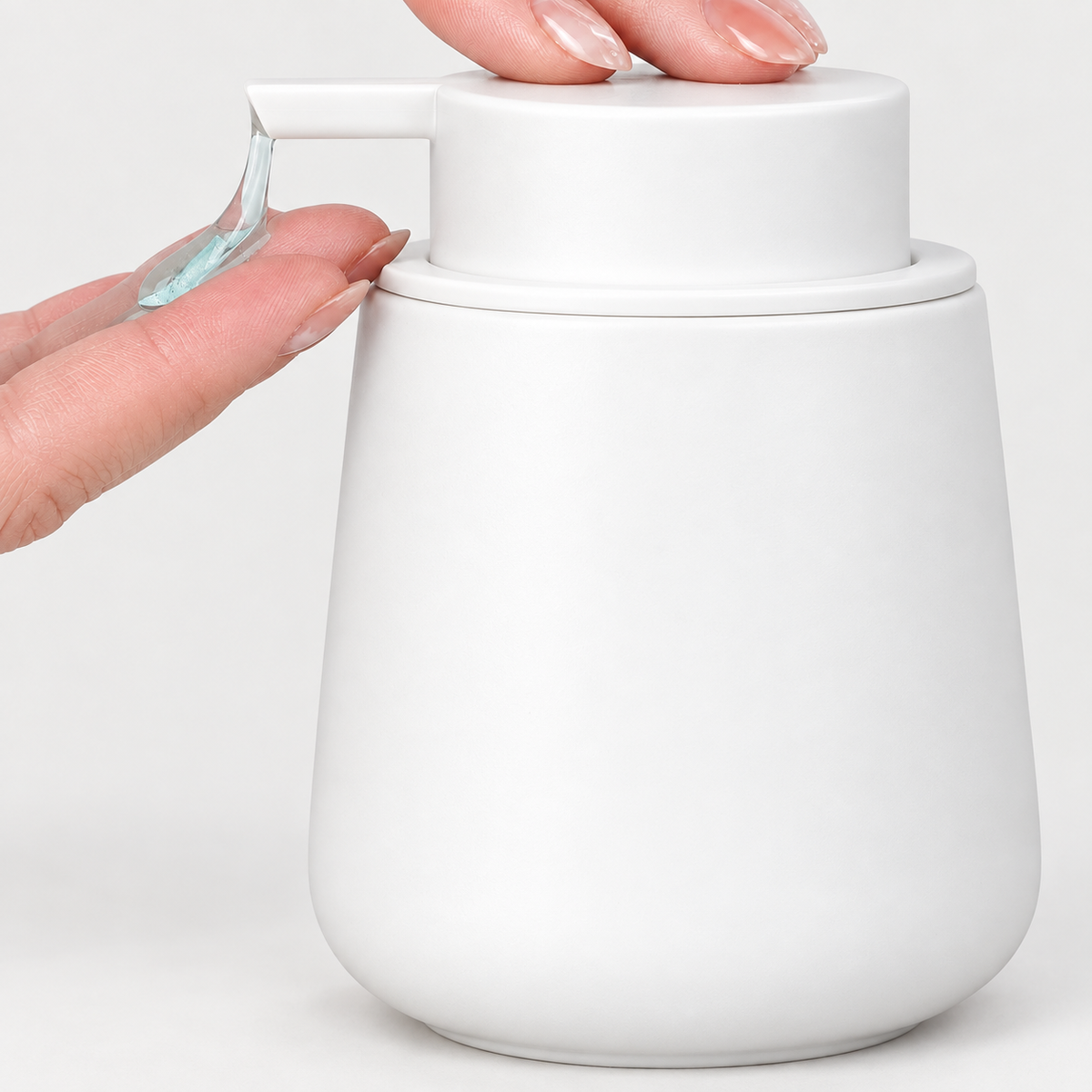 BosilunLife Rubber Paint Liquid Soap Dispenser Recycled RebornClay™ 12 oz
