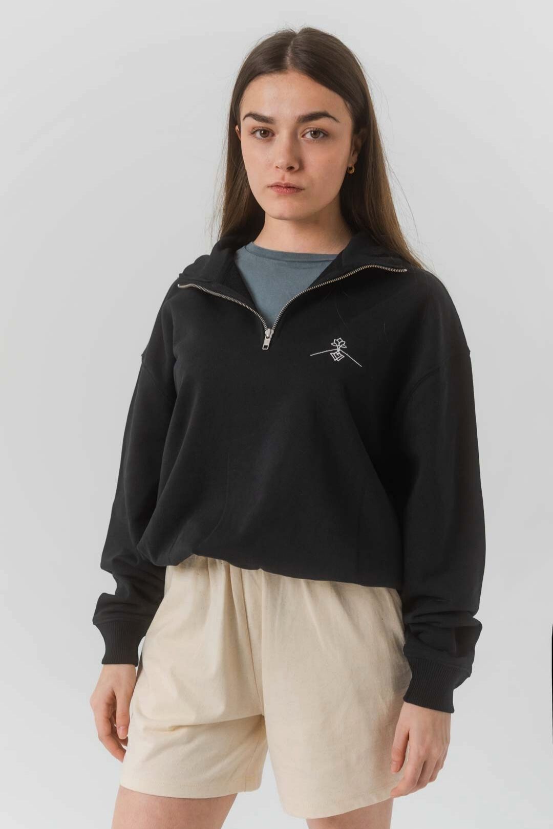 Sudadera 100% orgánica - Negro