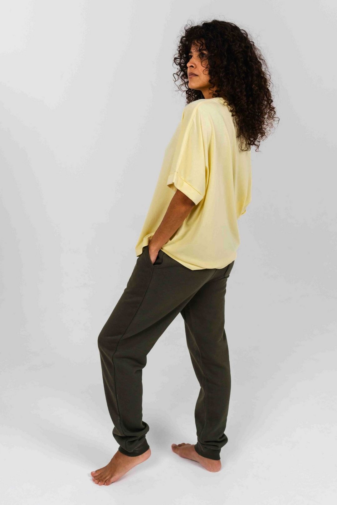 Camiseta orgánica - Amarillo Fresco
