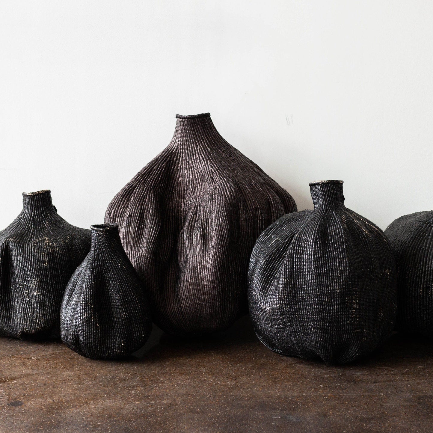 Hand-Painted Garlic Gourd Decorative Basket