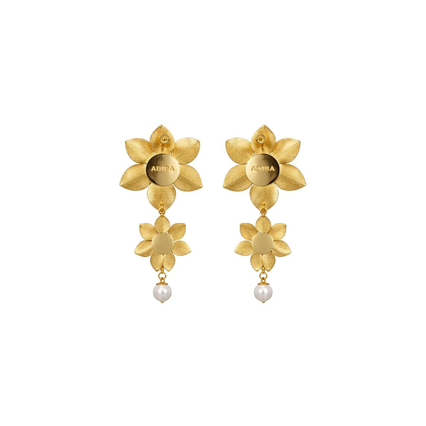 Magnolia Bloom Drop Earring