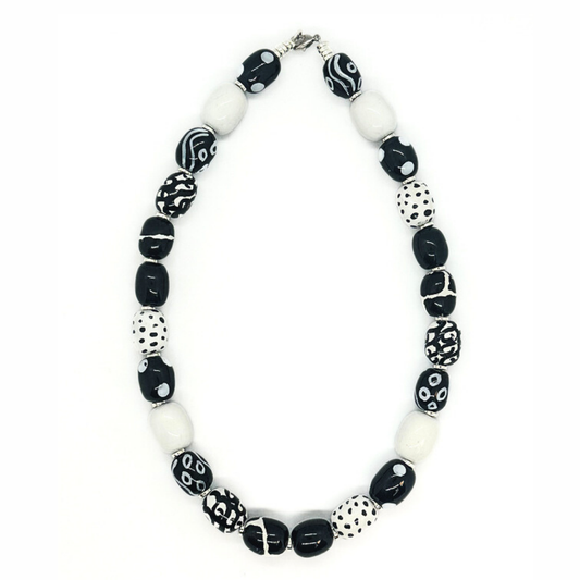 Monochrome Symphony Necklace