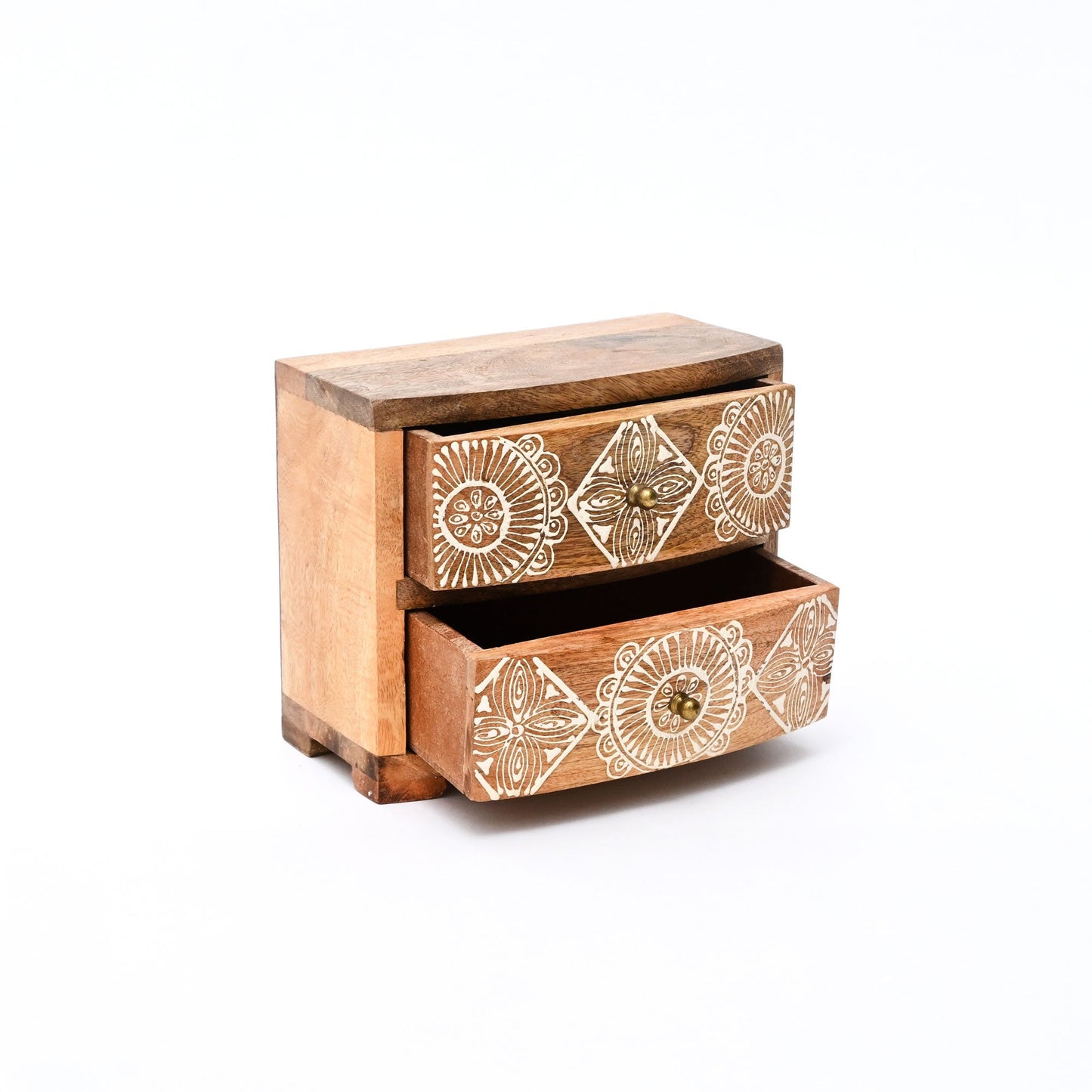 Two-Drawer Chest |  Mango Wood | Storage & Decor