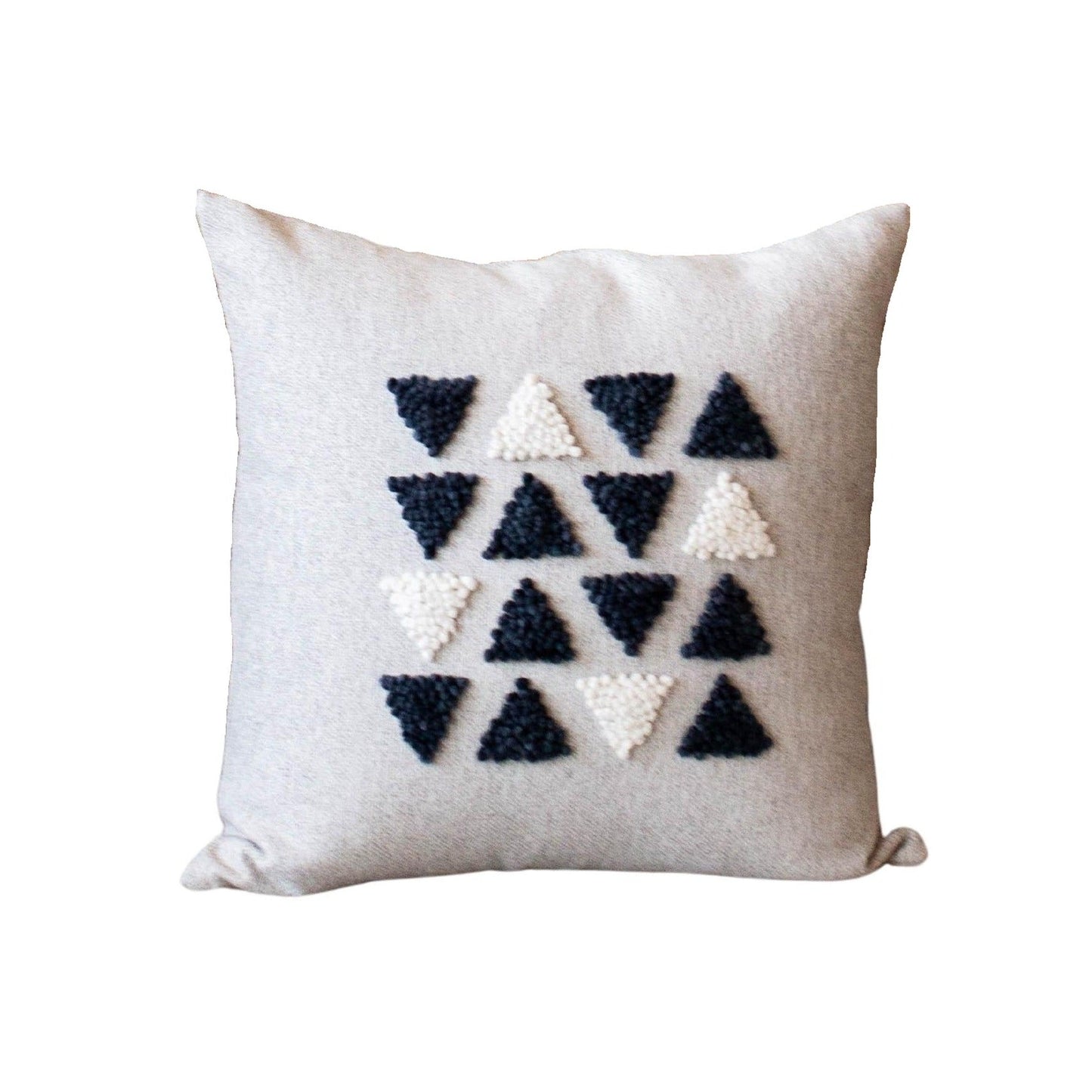 AfriScandi Harvest Wool + Cotton Throw Pillow