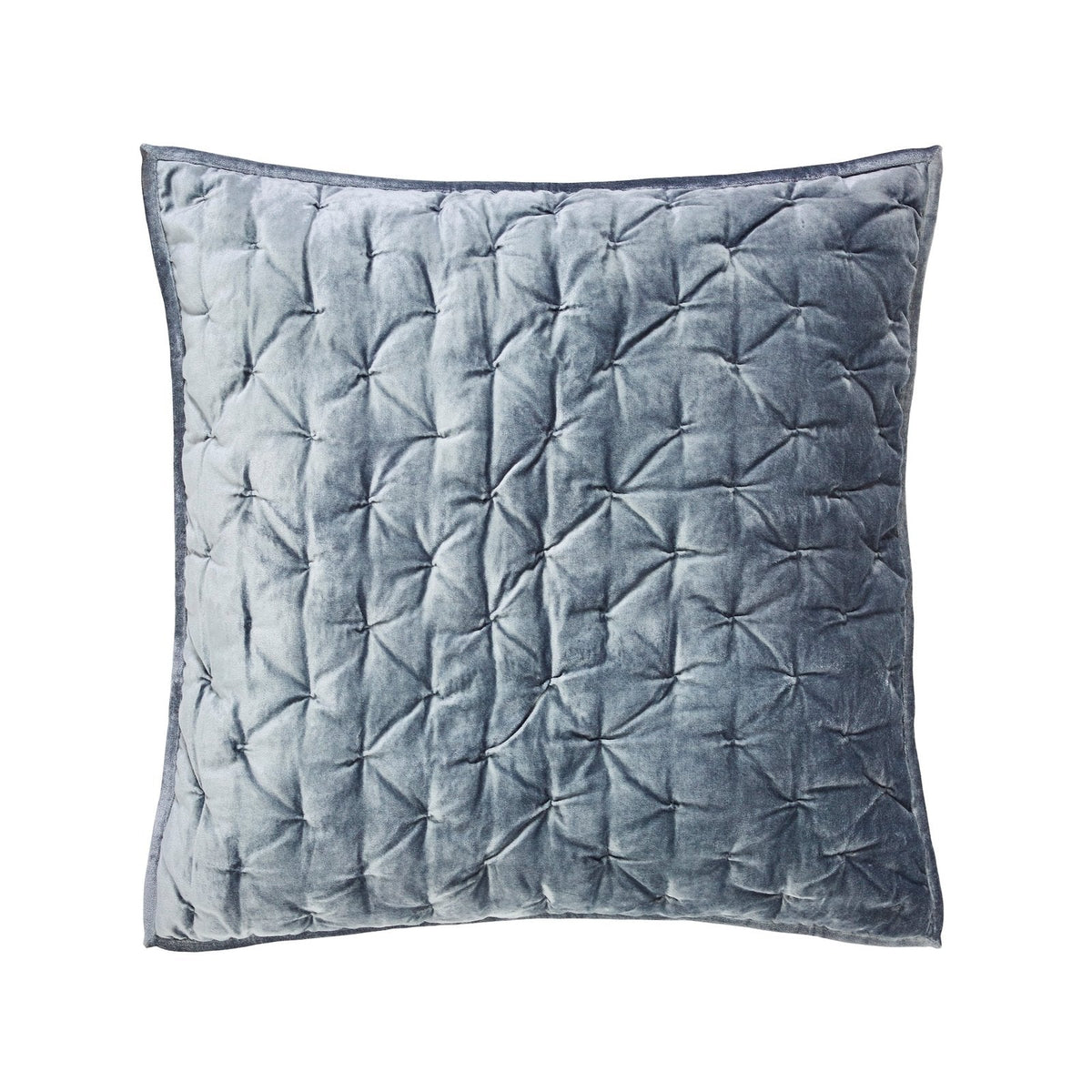 Luna Hand Pinched Velvet Quilt Sham