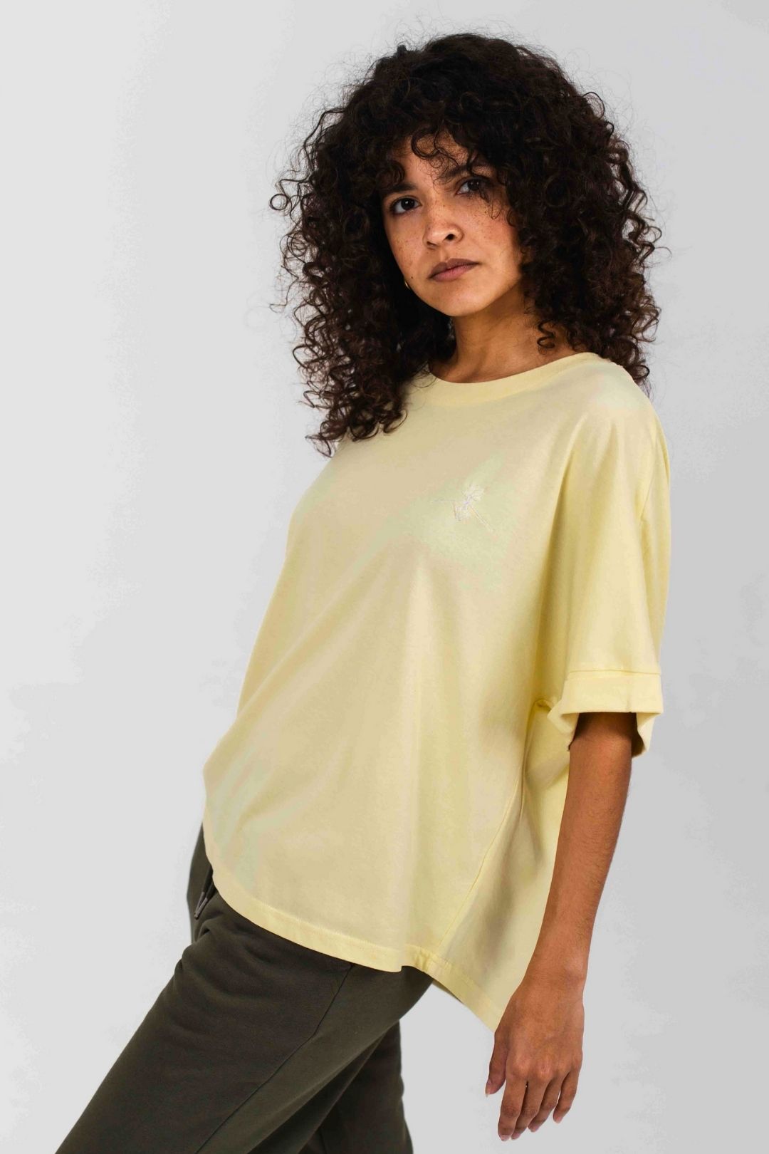 Camiseta orgánica - Amarillo Fresco