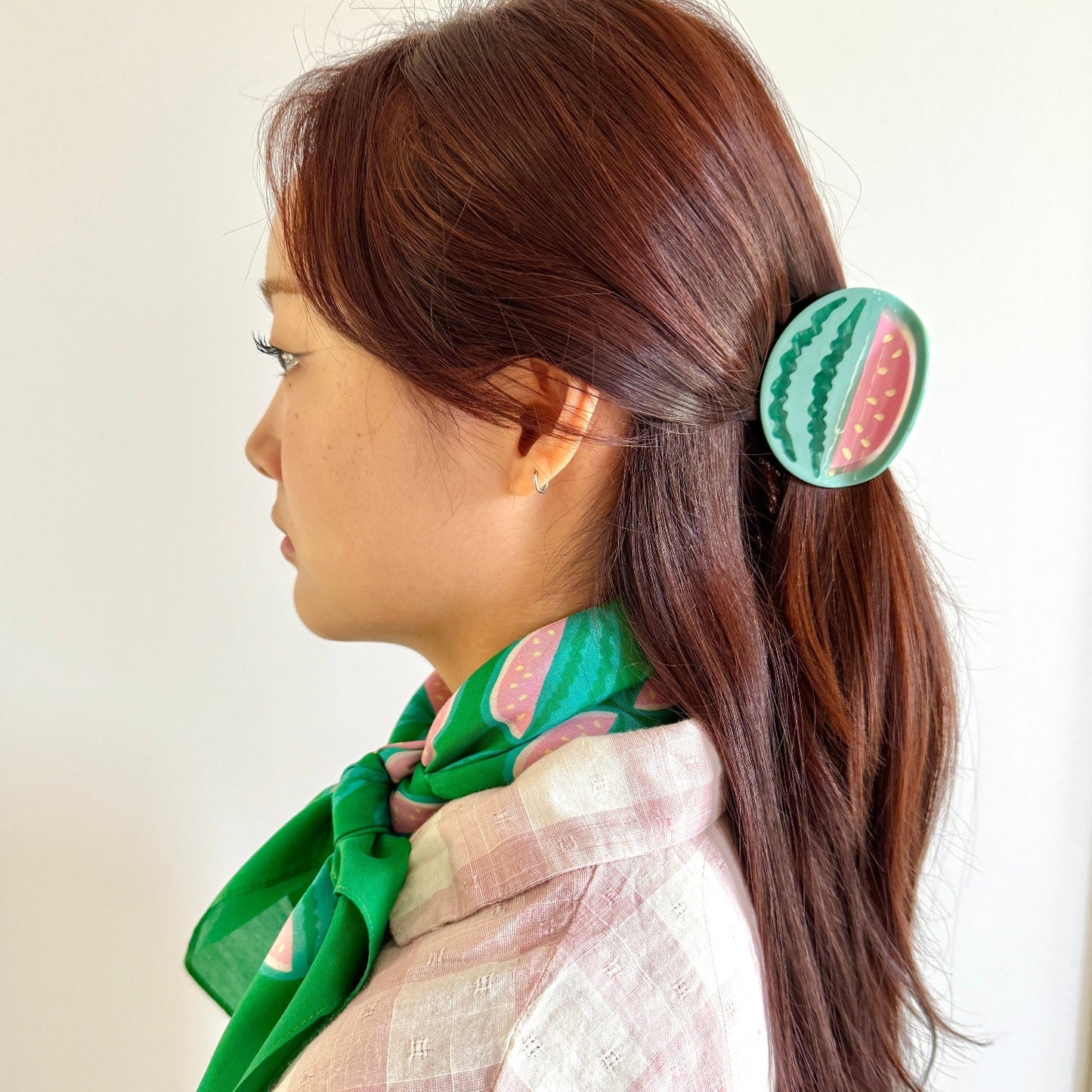 Watermelon Hair Claw