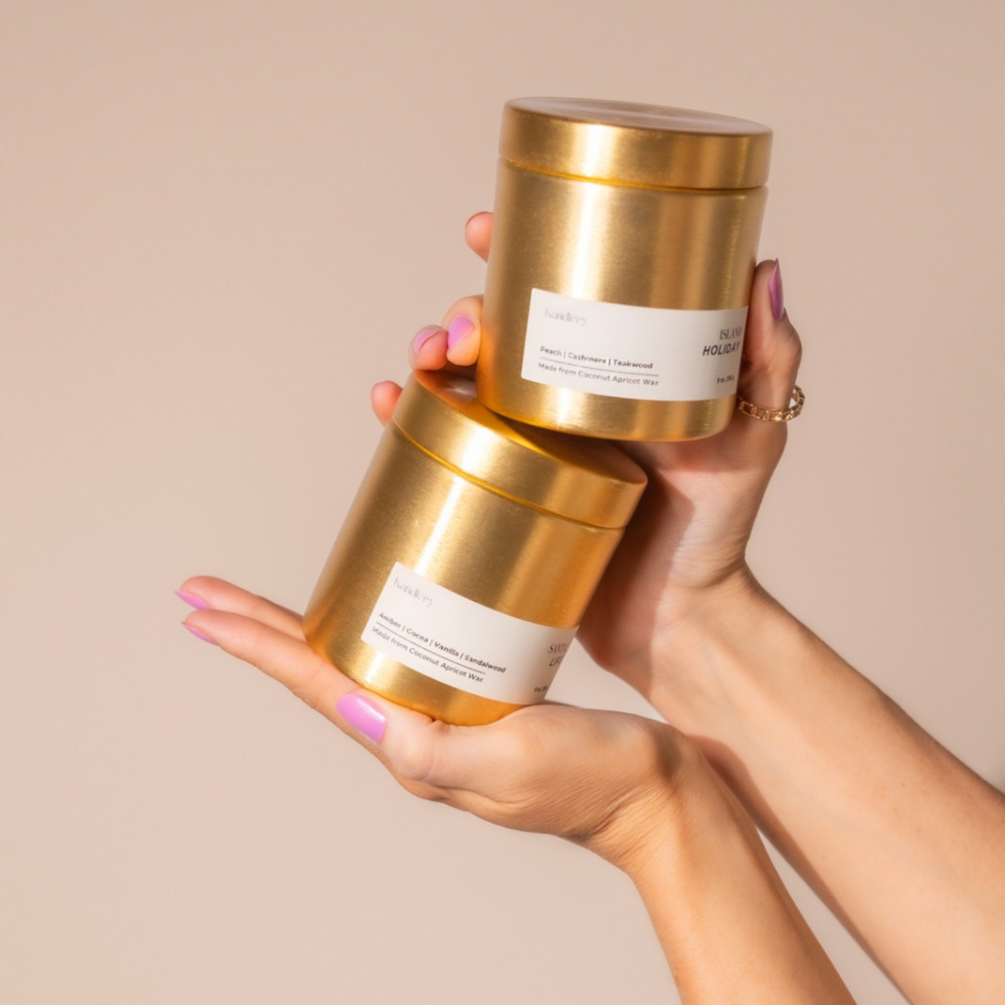 Santal Life | Amber Sandalwood | 9 oz Candle | Gift for Him and Her