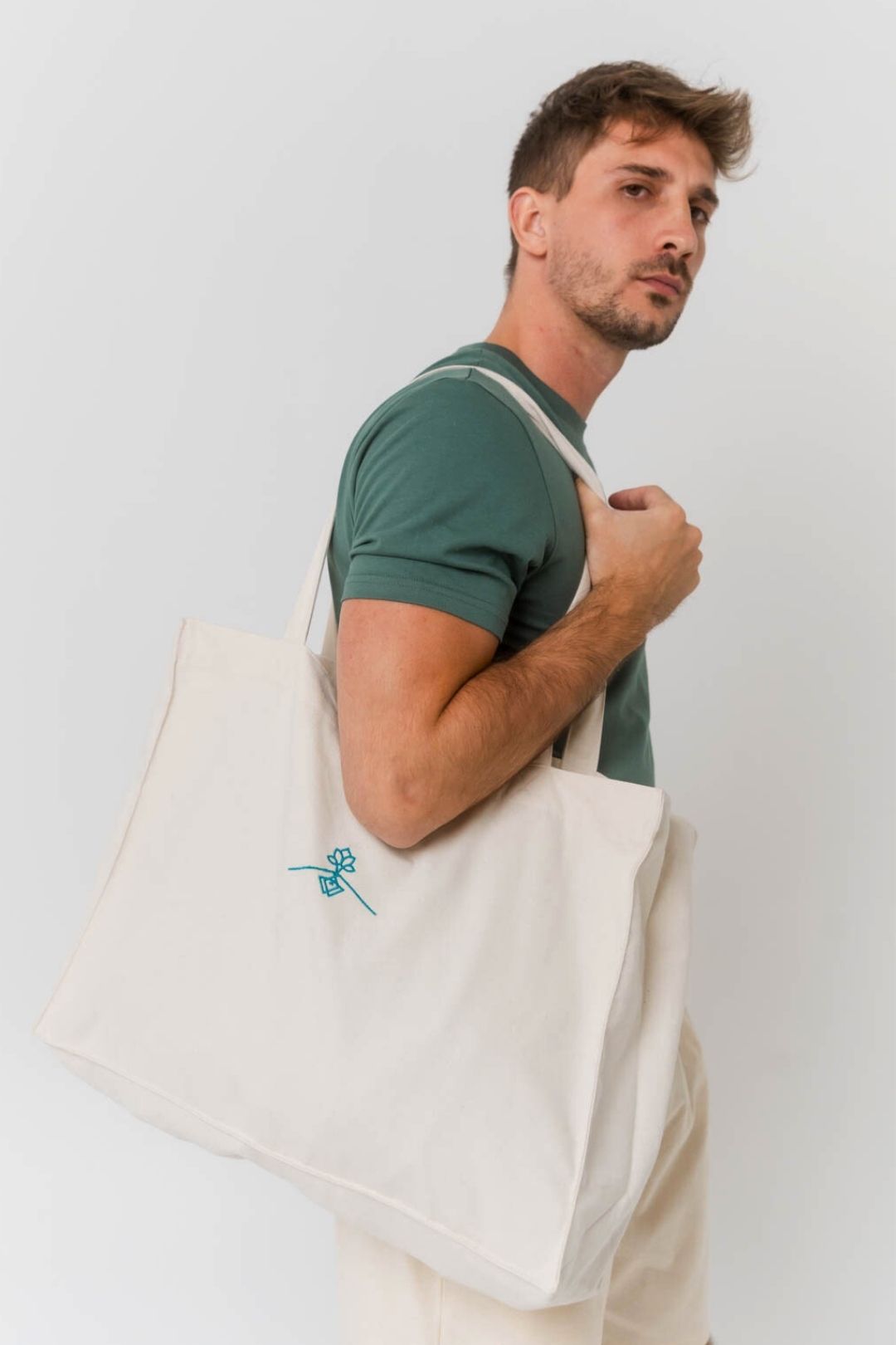 Bolsa reciclada - Natural