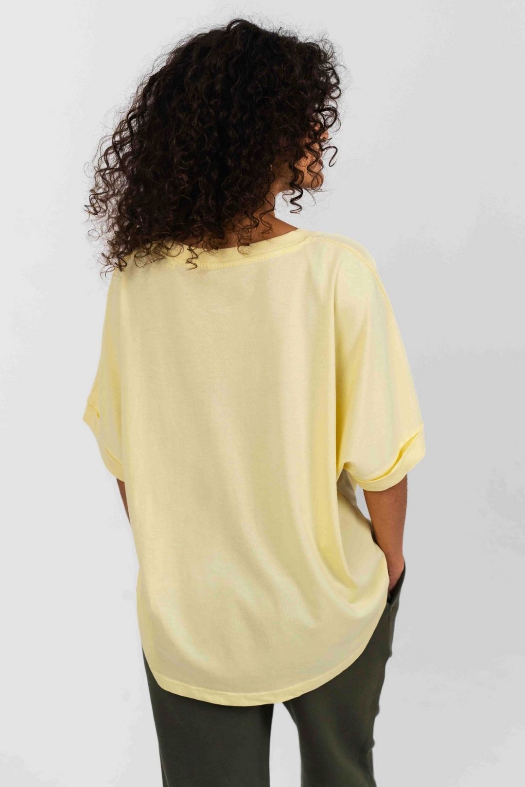 Camiseta orgánica - Amarillo Fresco