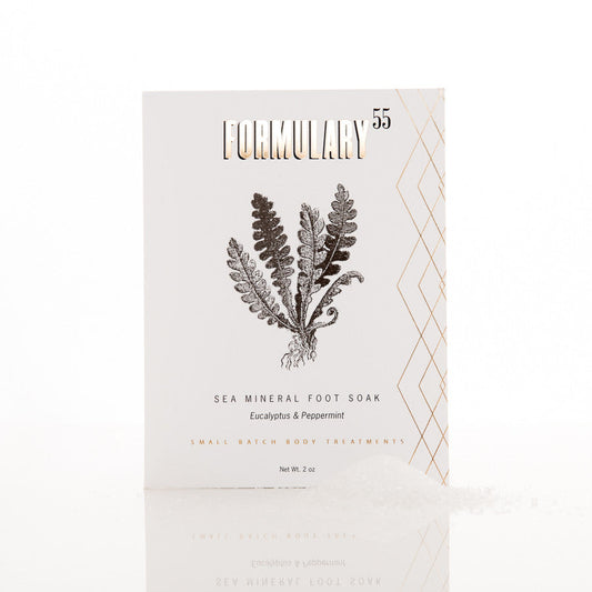 Foot Soak Botanical Treatment - PEPPERMINT & EUCALYPTUS