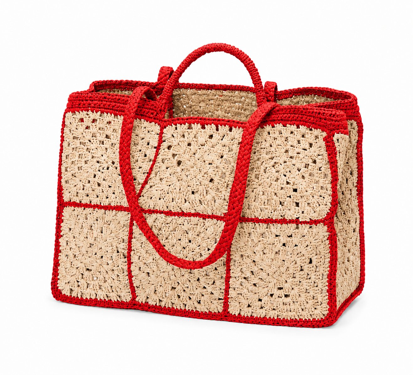 Carrey Raffia Tote bag