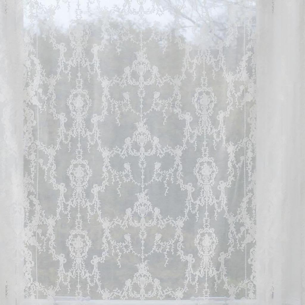 Premium Sheer Panels: The Linda - Ivory