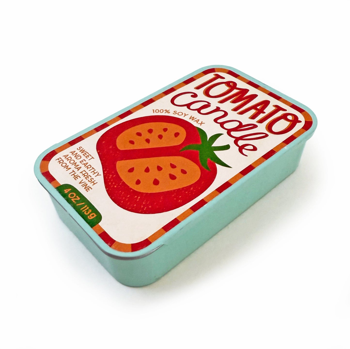Tomato Candle &  Cheese Tote Gift Set
