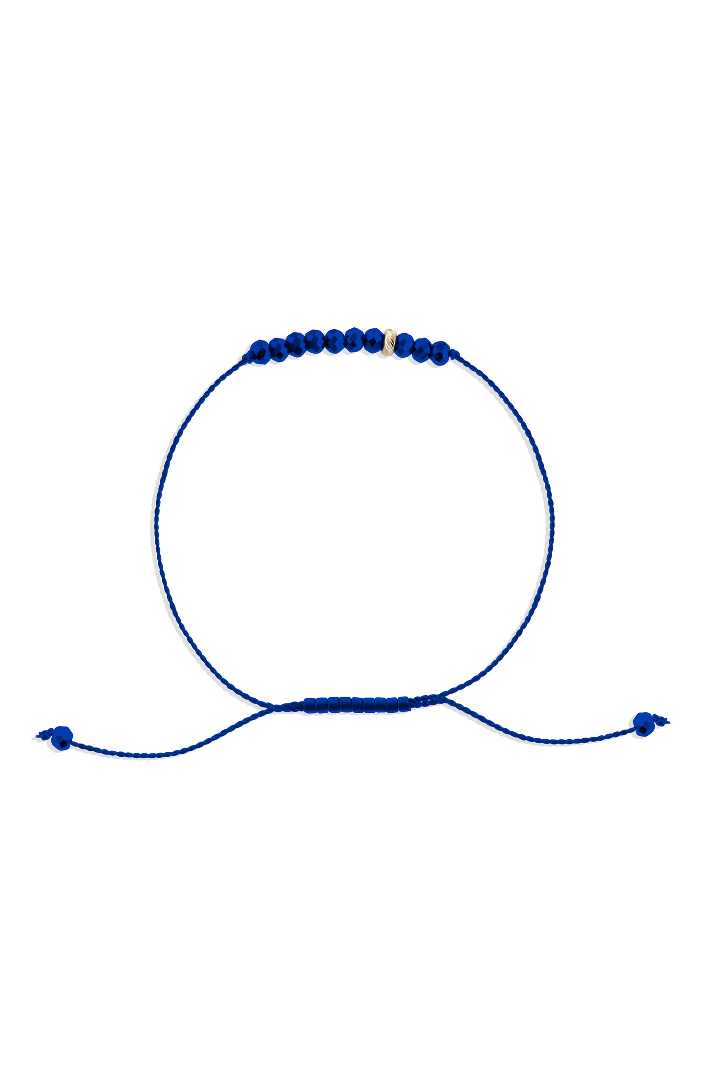 The Energy Project - Expression Bracelet - Lapis Lazuli & Solid 14K Gold Bead