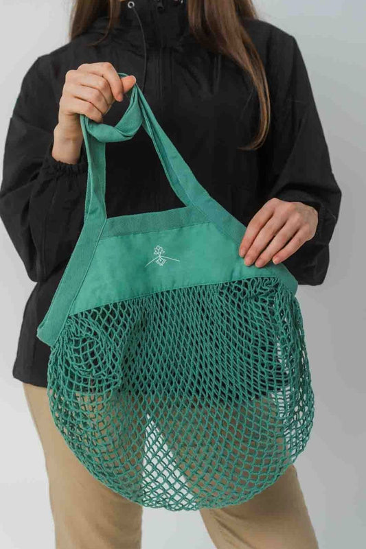 Bolsa red orgánica - Verde Vintage