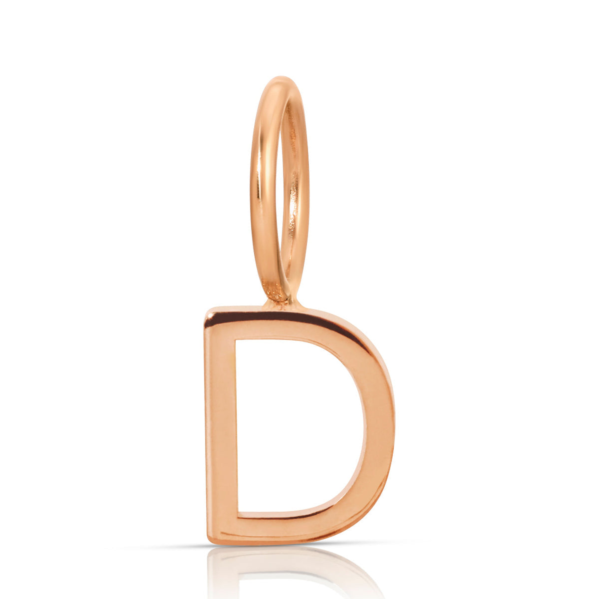 Gold Letter Charm
