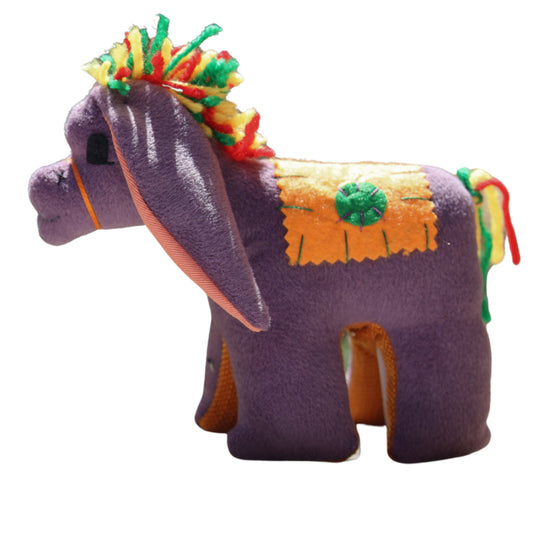 Plush Donkey - Purple