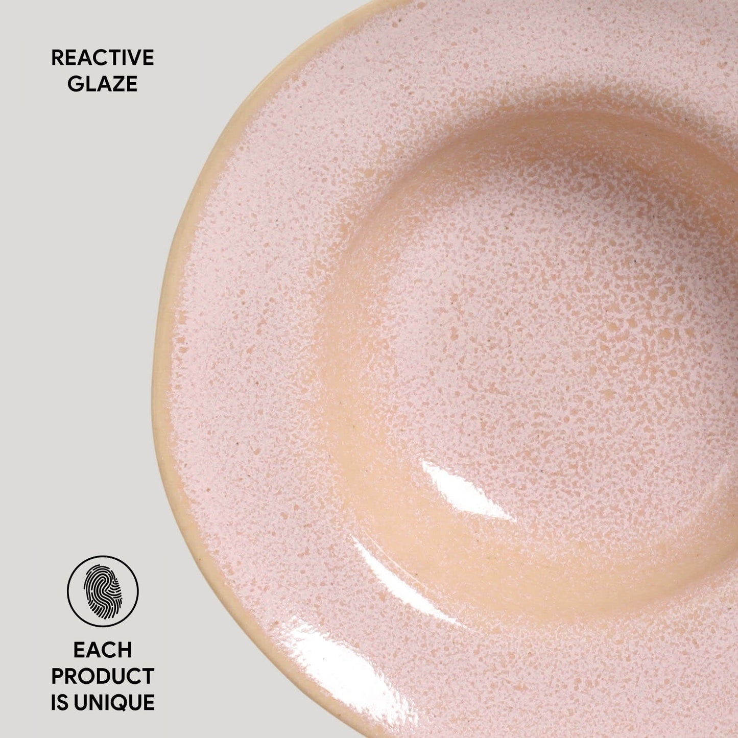 Dessert/Deep Rim Plate Set of 4