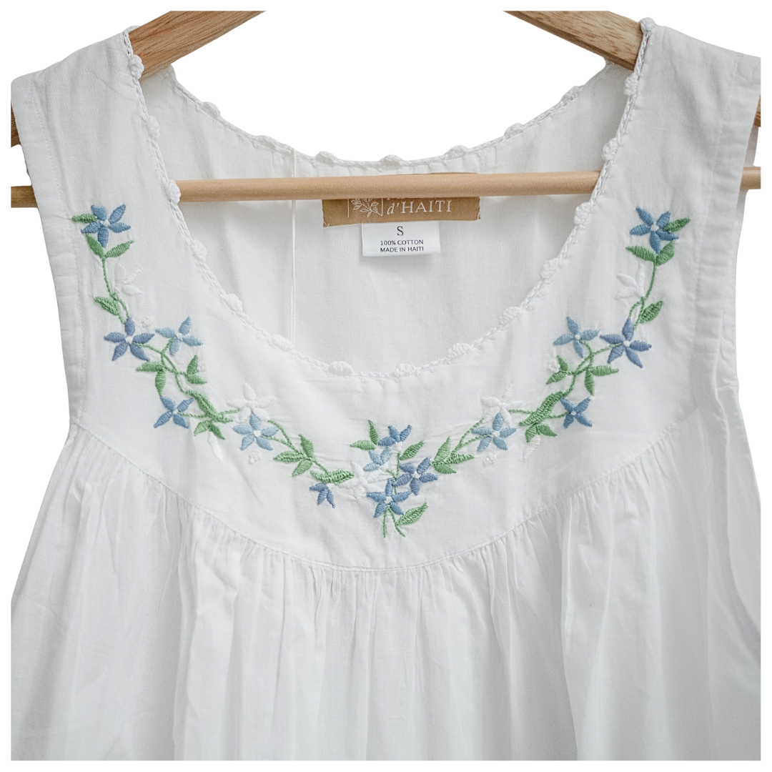 Blue Garland Nightgown