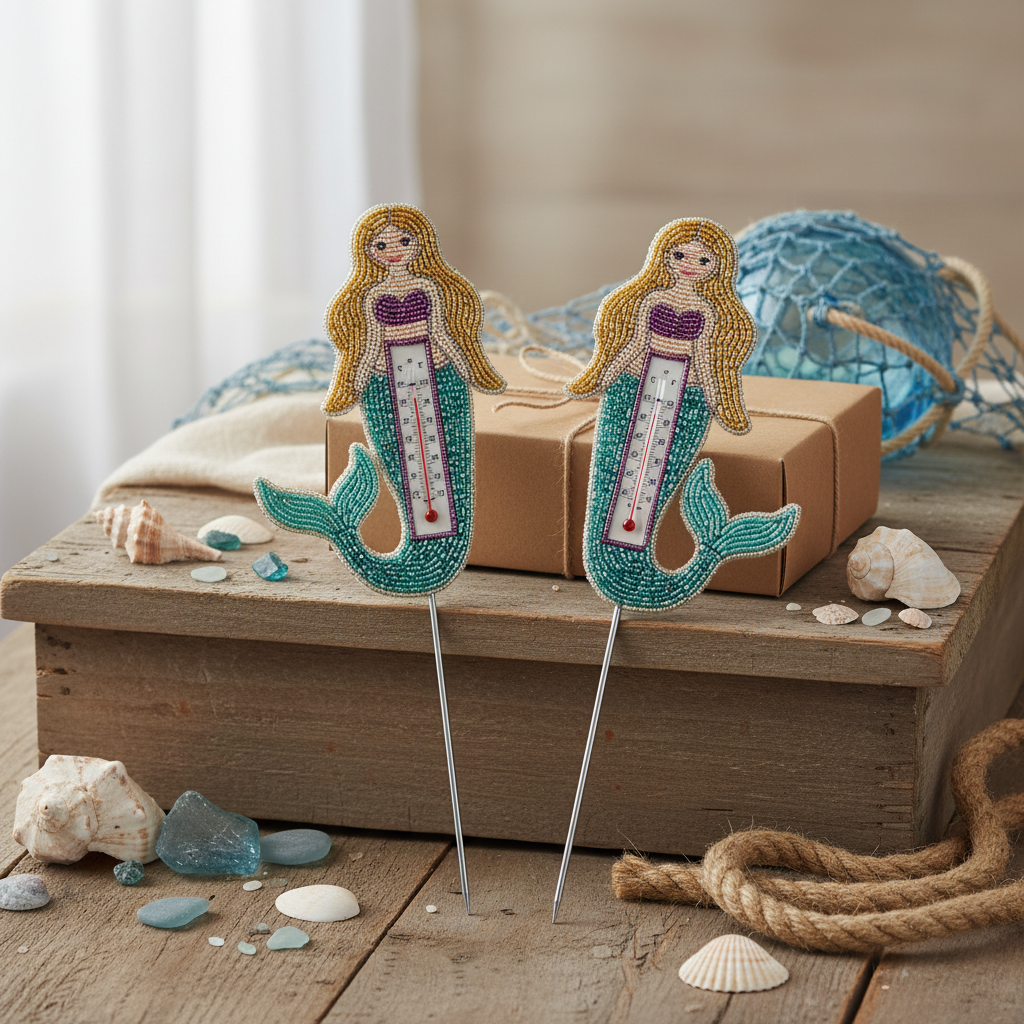 Thermometer, Mermaid (Set of 2)
