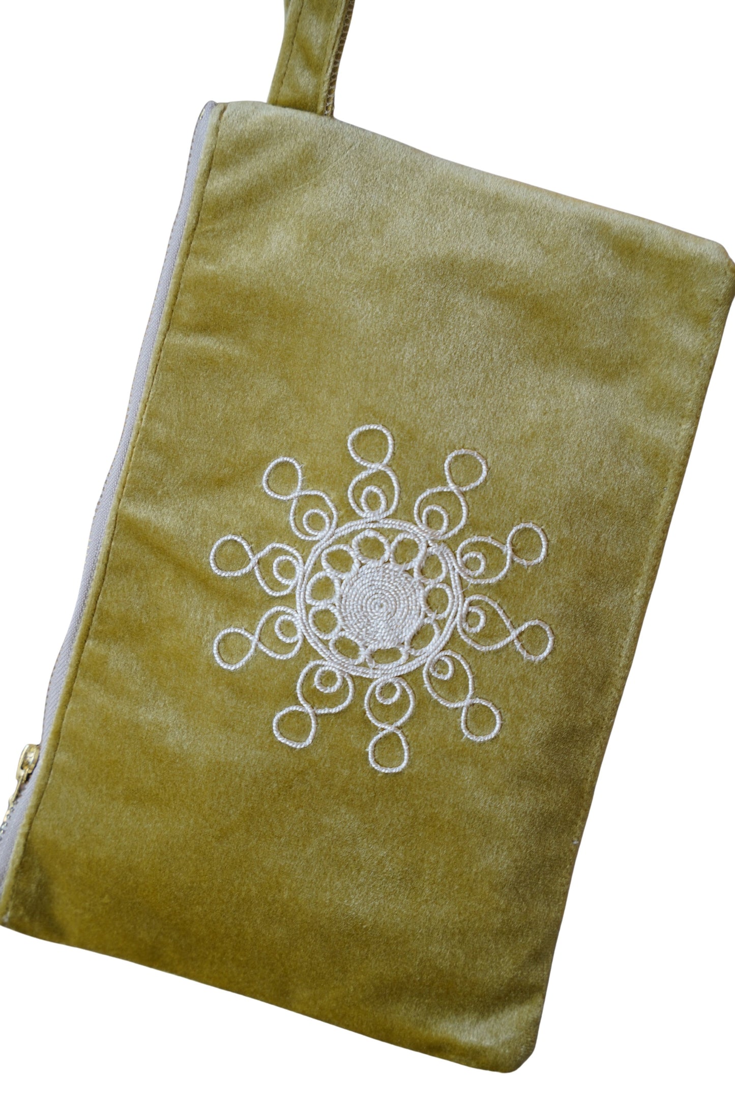 Sun Tahriri Clutch - Yellow/Green