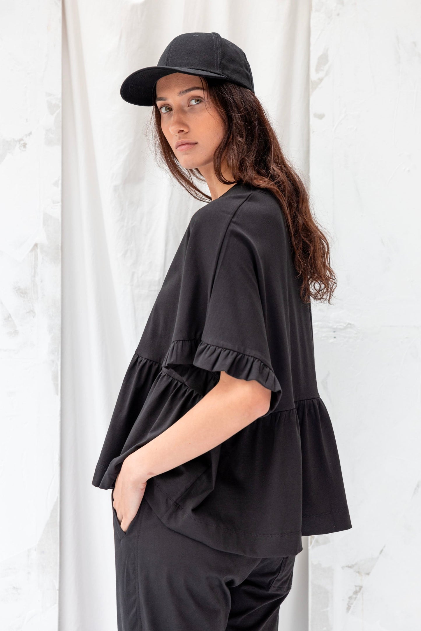 Cascade Top | Black