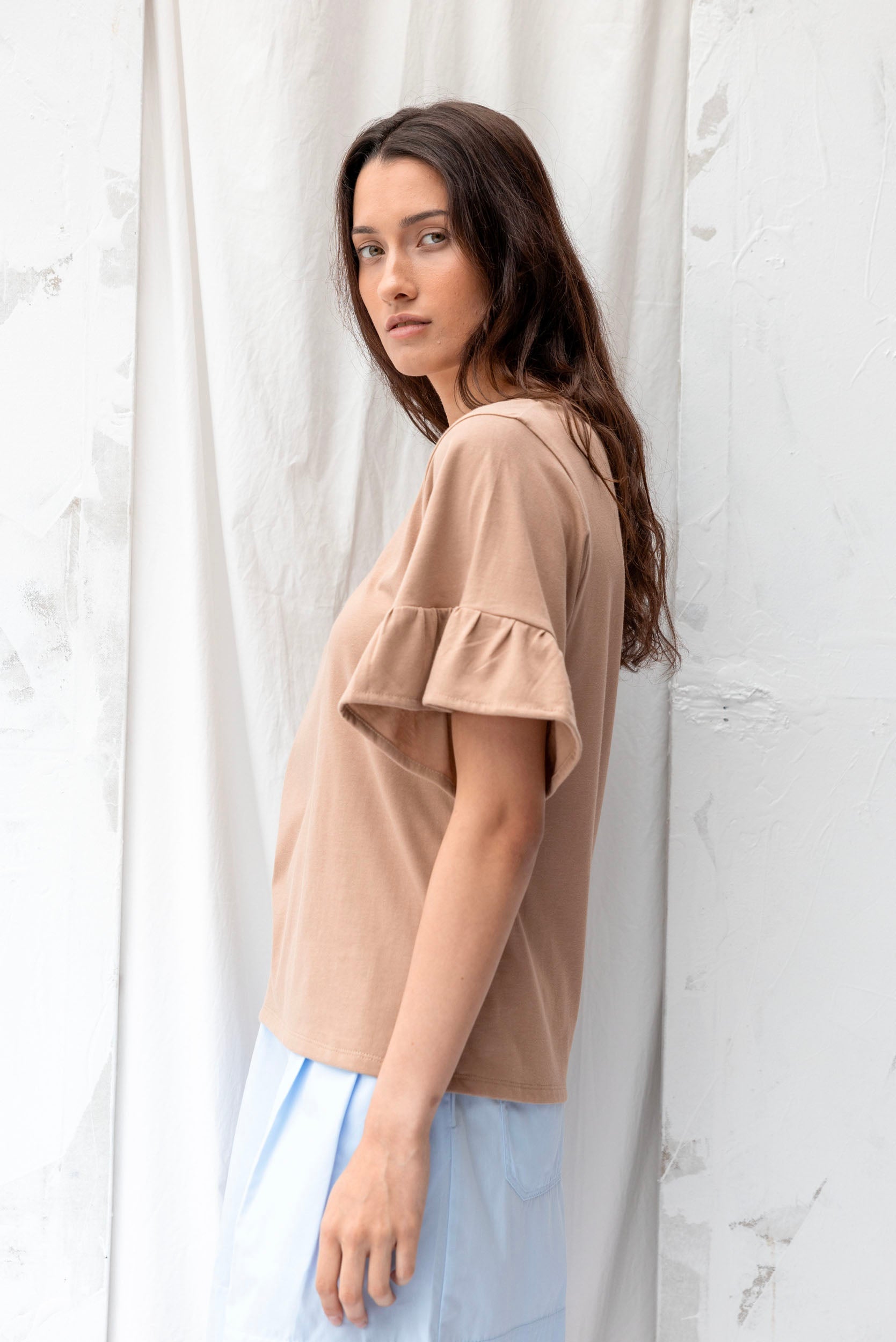 Voyage Top | Clay - ReCreate Clothing