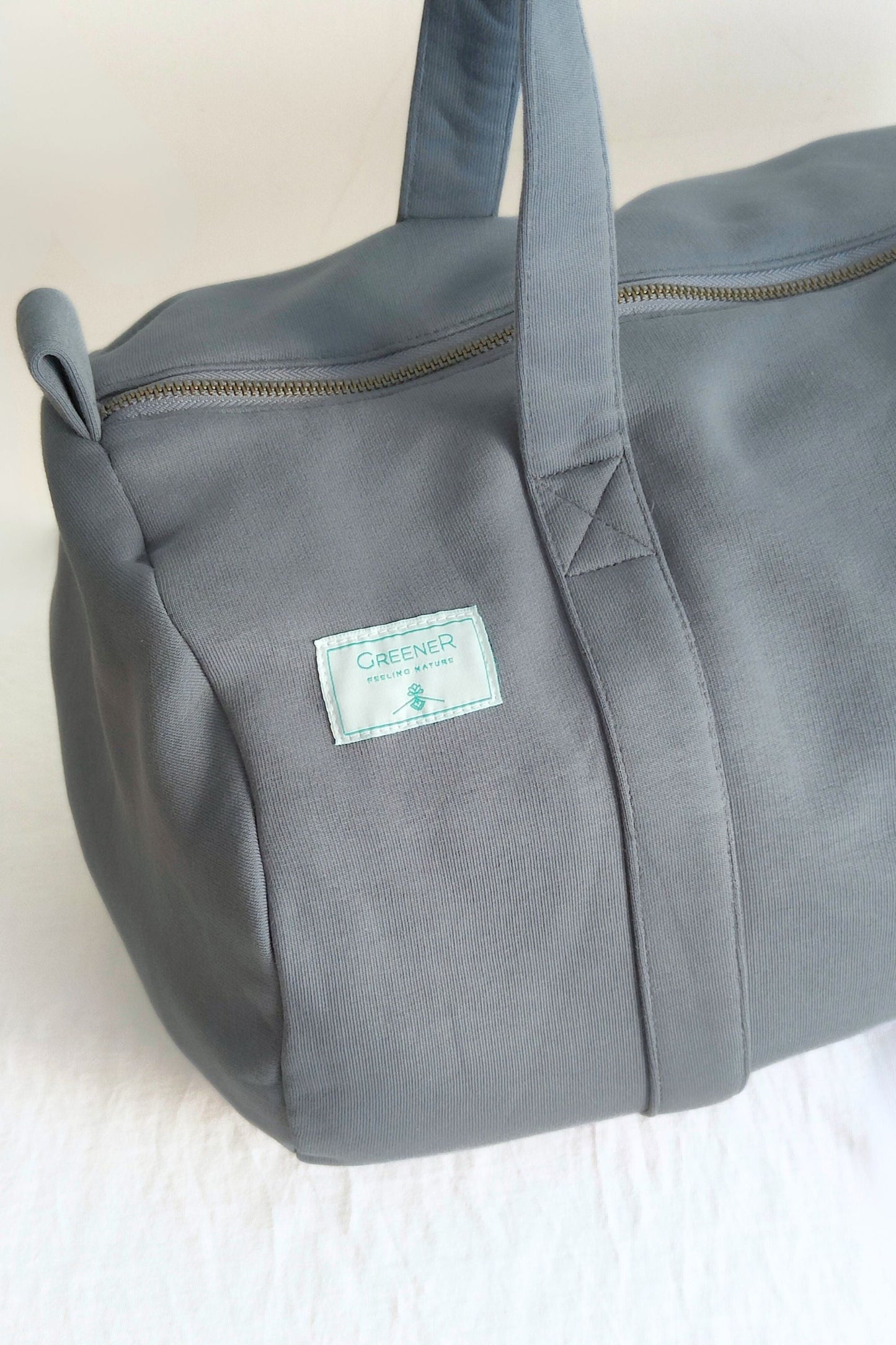 Bolsa de viaje sostenible - Azul mineral