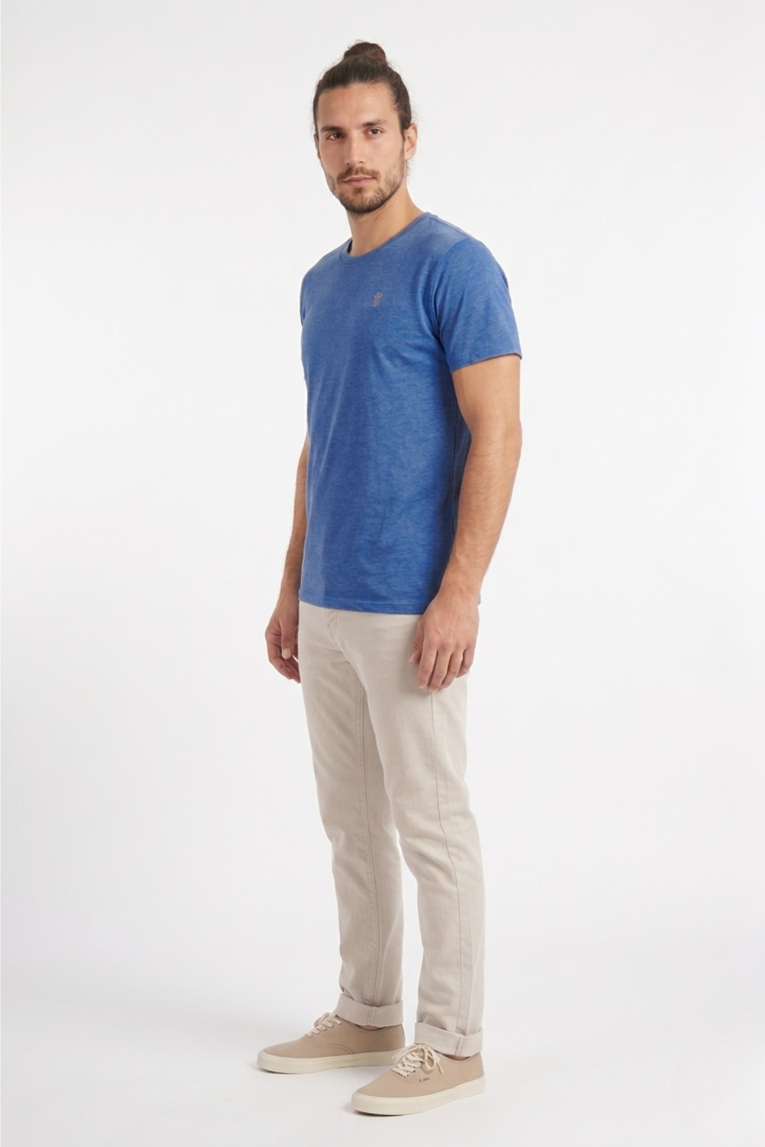 Camiseta orgánica - Azul Fiordo