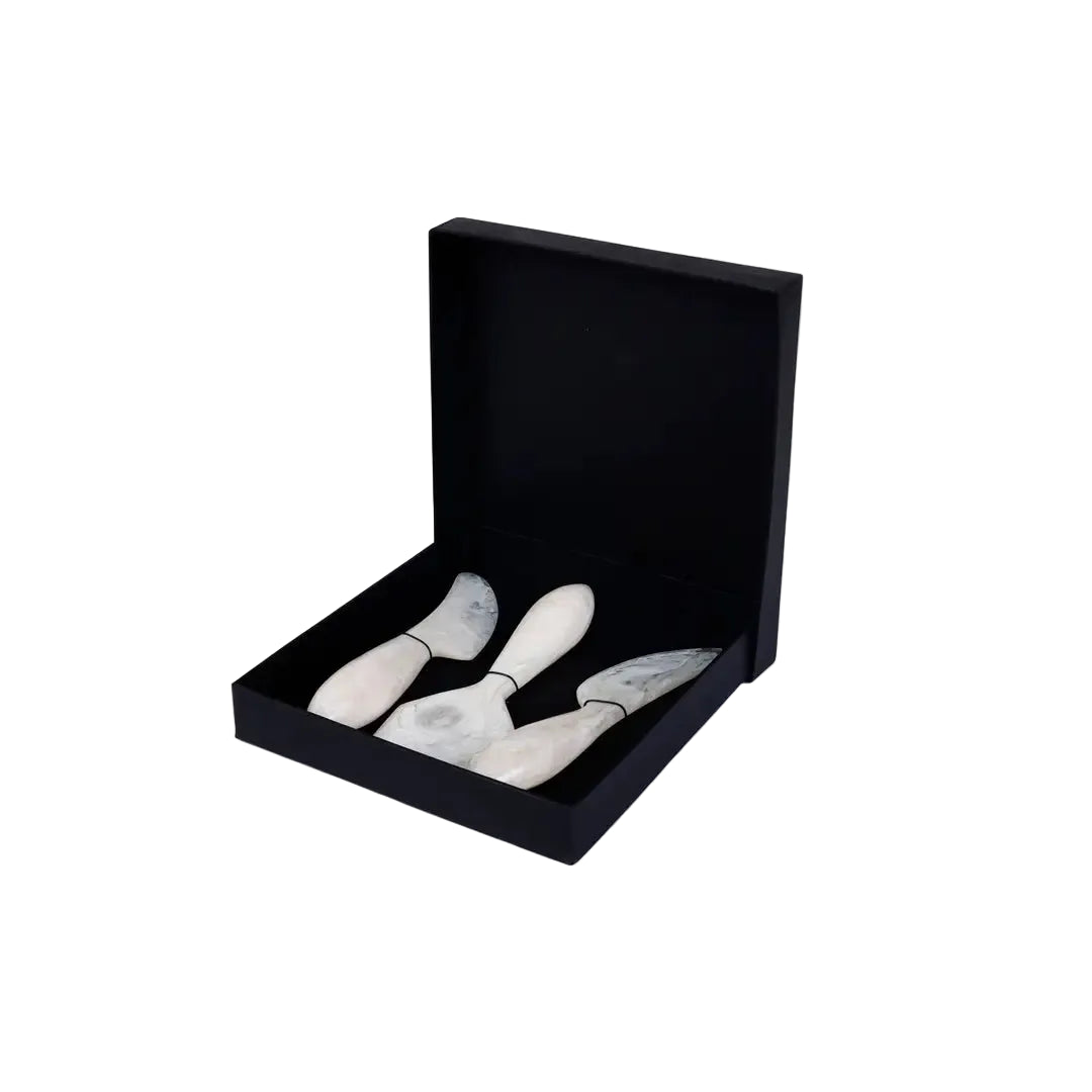 Resin Cheese Knife, Vanilla  (Set of 3)  - 6 Inches