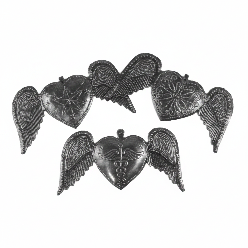 Flying Hearts (Set of 3)