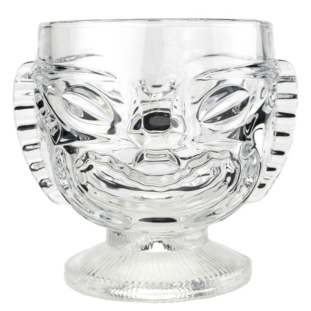 The Original Double Sided Happy/Sad 16oz Tiki Glass ~ Set of 4 ~