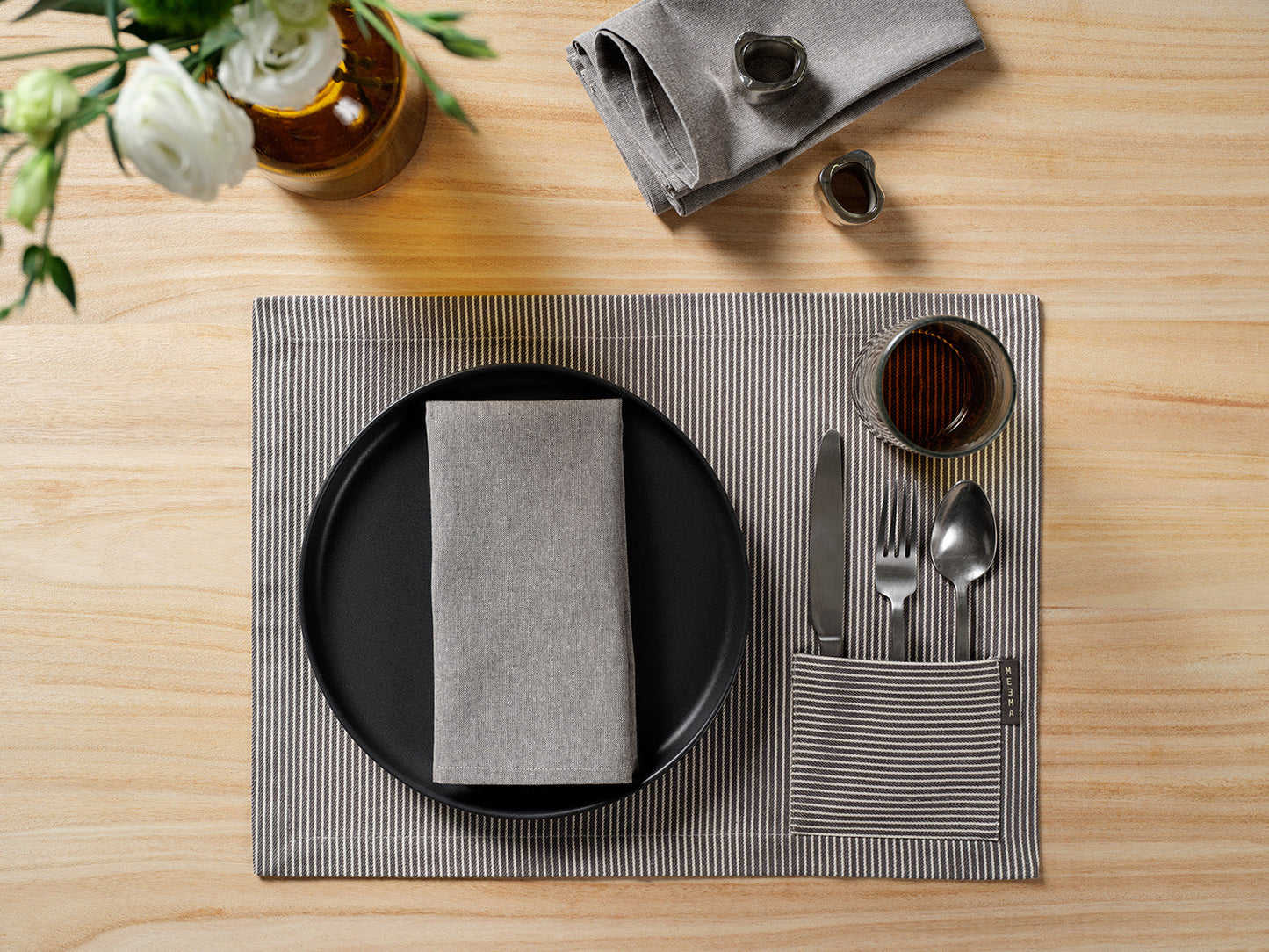 Cotton Cloth Placemats, Set of 4