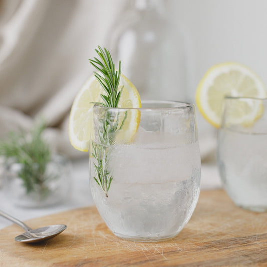 Pebbled Spirits Glasses - Set of 4
