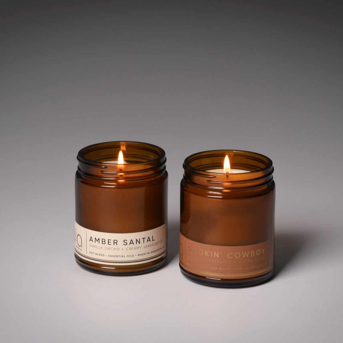 S/2 Amber Santal + Smokin’ Cowboy Best Sellers Duo