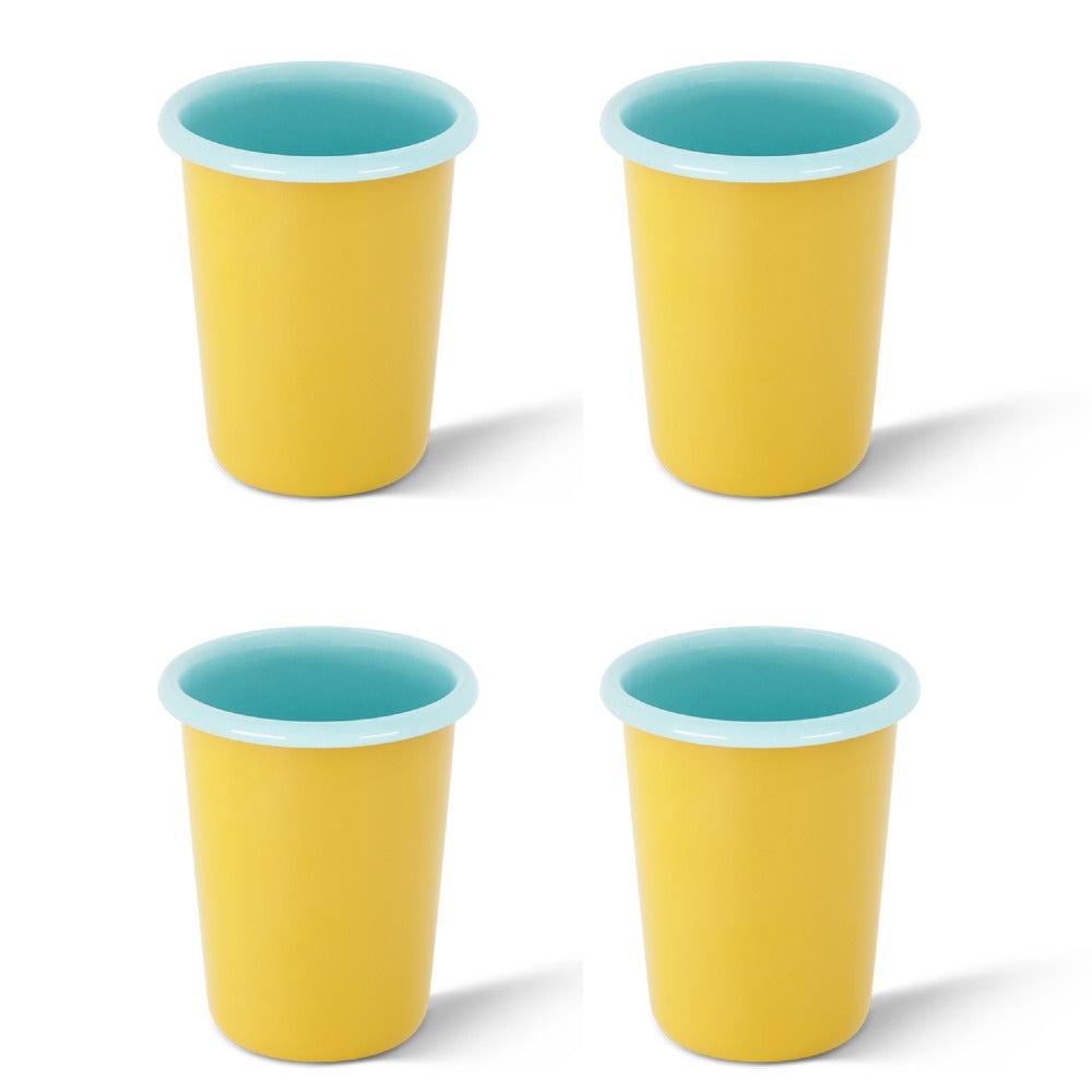 S/4 Small Enamel Tumbler - Two Tone
