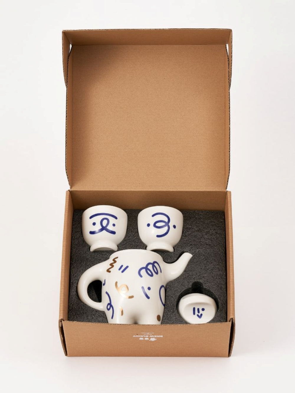 WEKUKU Brew Buddy Teapot (White)