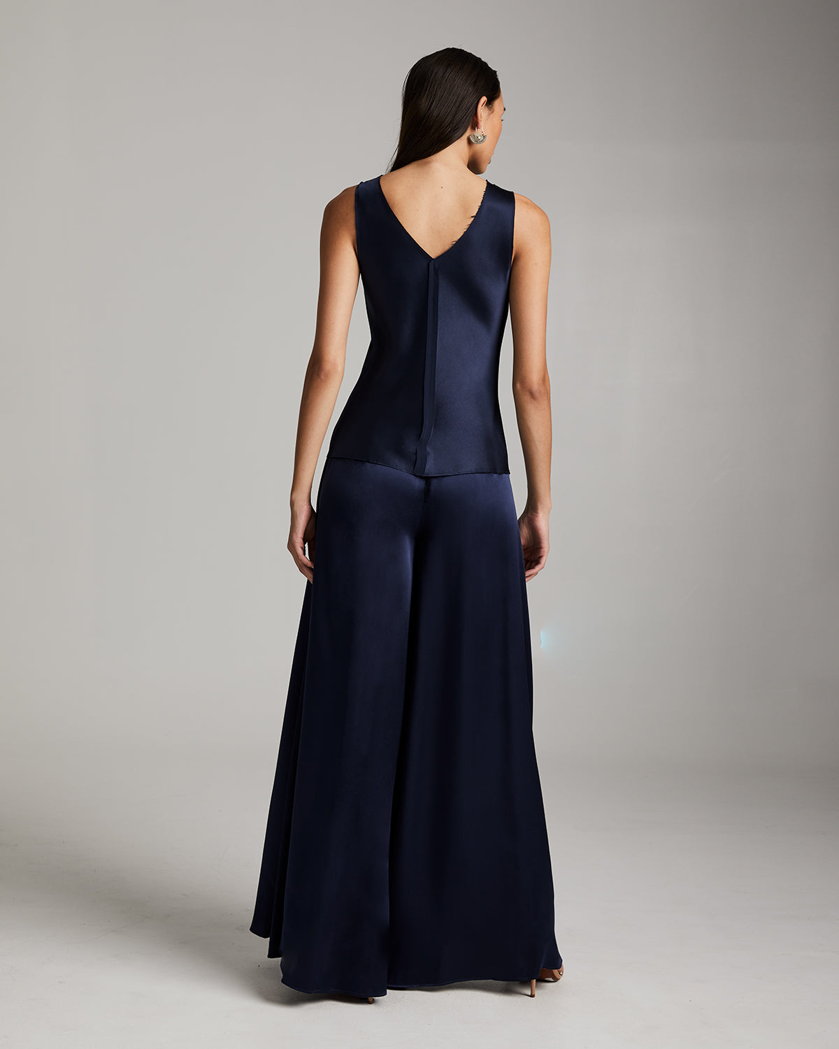 Silk Palazzo Pants