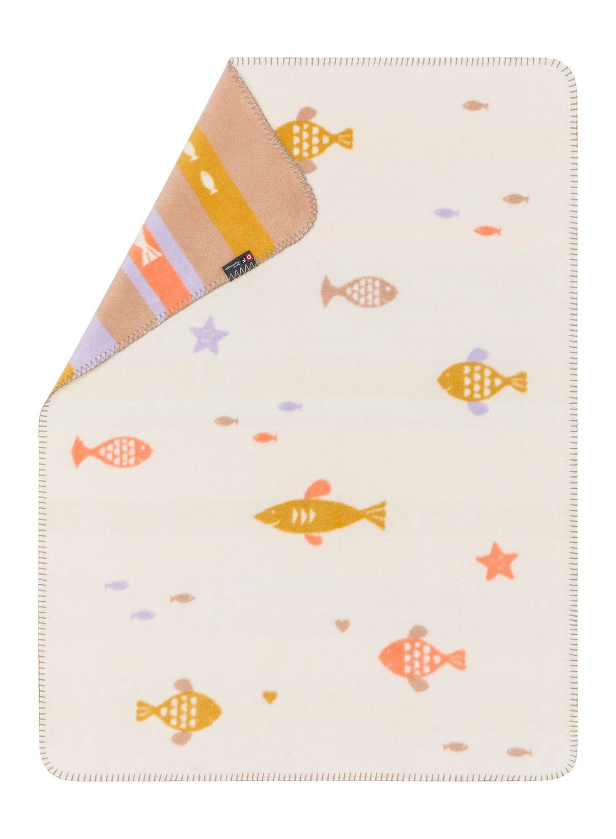 MILA Baby Blanket "School of Fish"