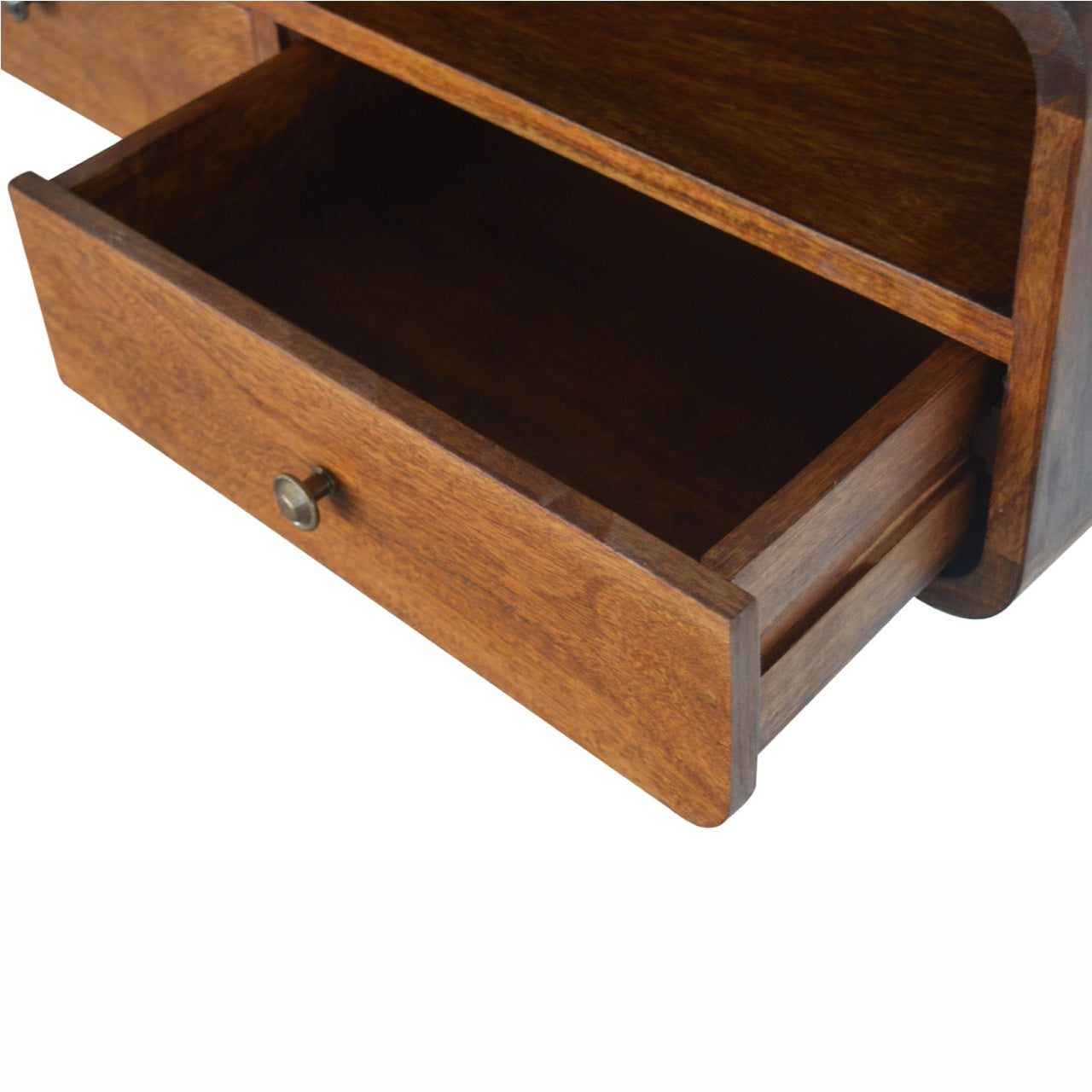 Solid Wood Floating Console