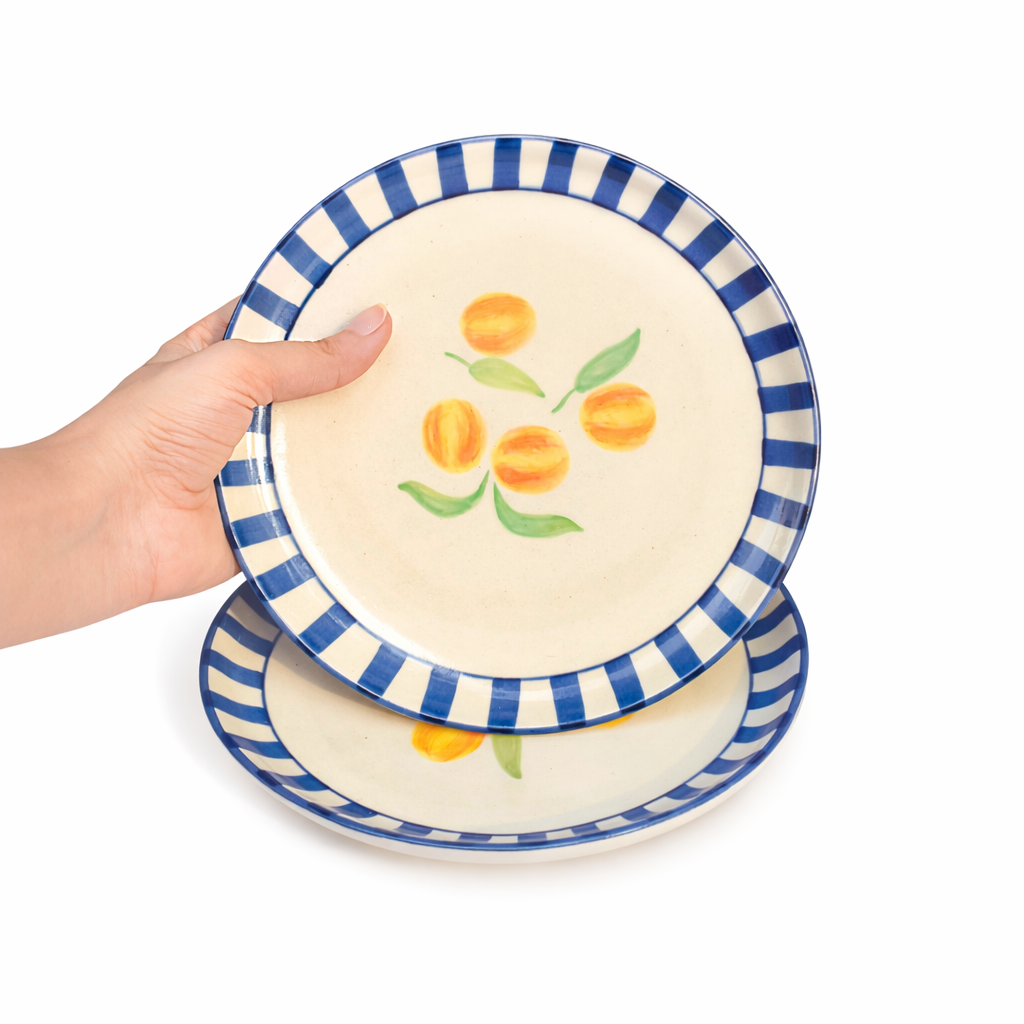 S/2 Dessert Plates - Clemente