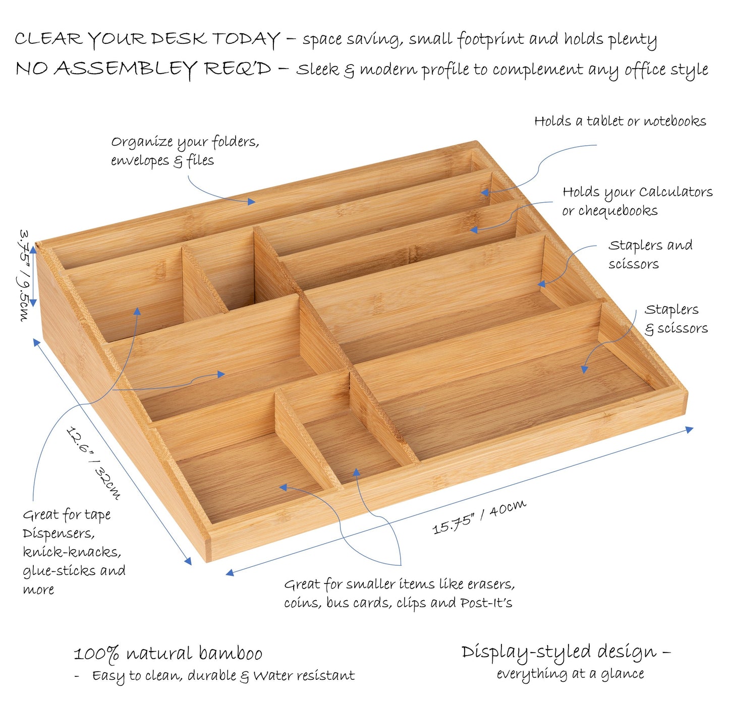 Theodore Desktop Organizer