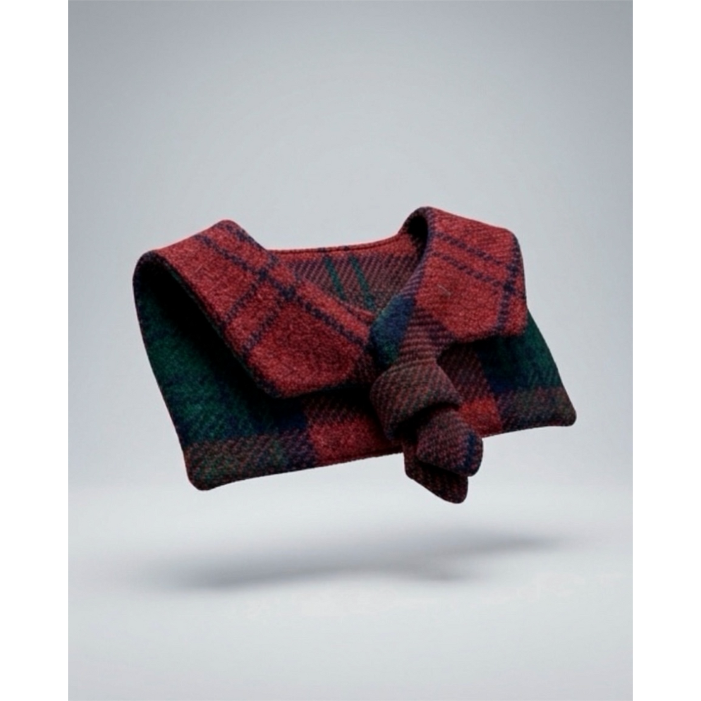 Heirloom Wool Sailor Collar – Loganberry Tartan
