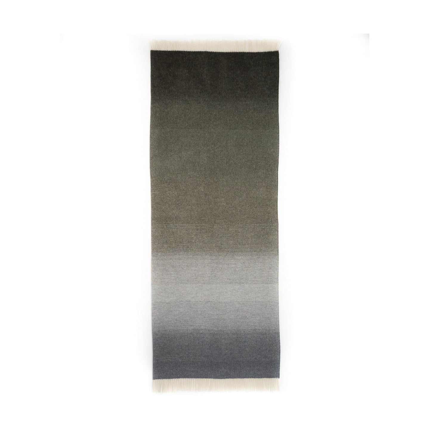 Whisper Ombre Merino Wool Throw – Moss