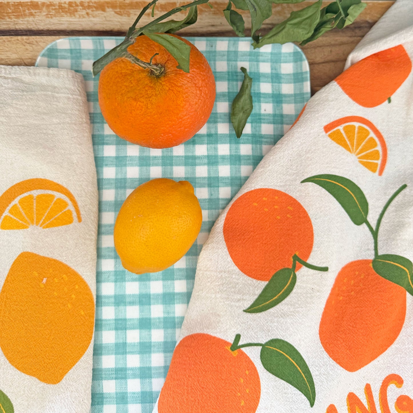 Orange Dish Towel
