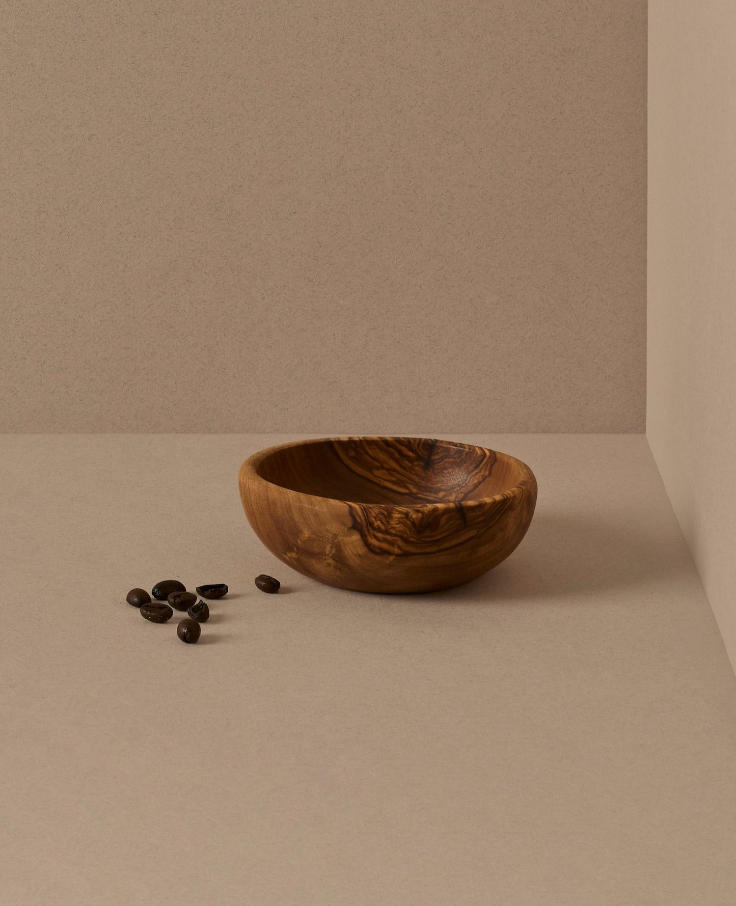 Natural Olive Wood Snack Bowls